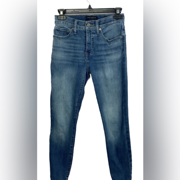 Lucky Brand Mid Rise Ava Skinny Jeans Size 2/26 Ankle - Picture 2 of 6